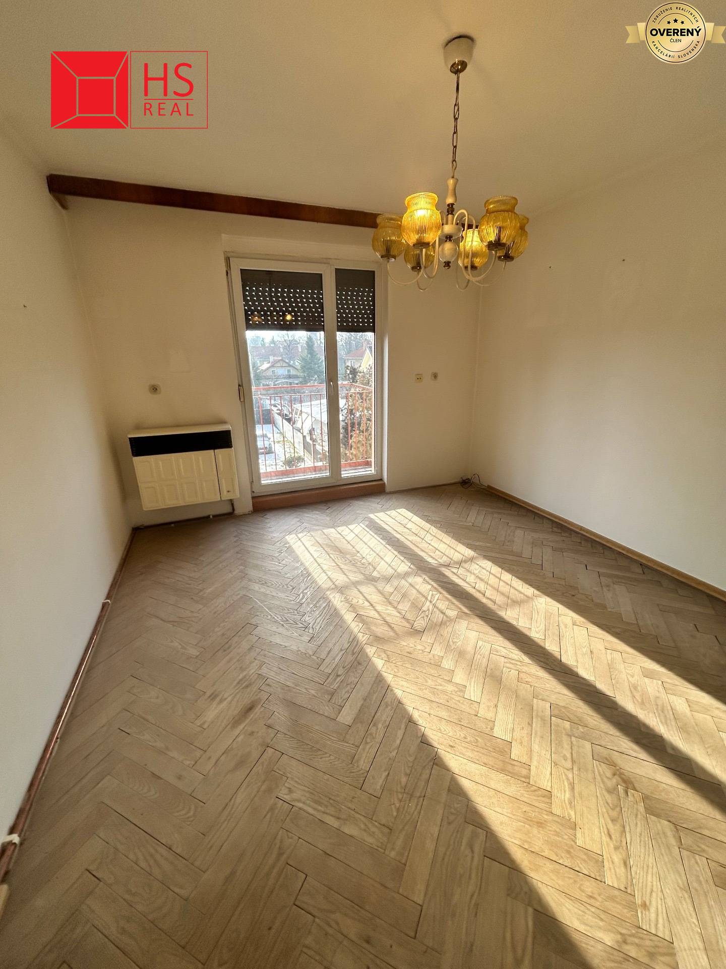 balkón v obývačke